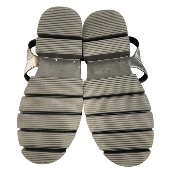 Stuart Weitzman Nolita Fisherman Black Leather Sandals Women's, Size 8.5B NWOB - Picture 8 of 10